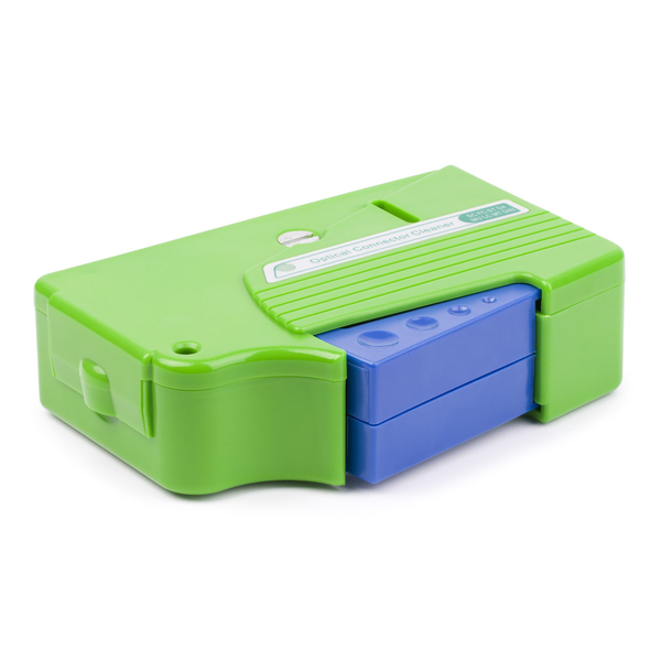 光ファイバーコネクタクリーナー/最大500回使用可能/LC SC ST FCコネクタ対応/光ケーブル プラグ清掃用