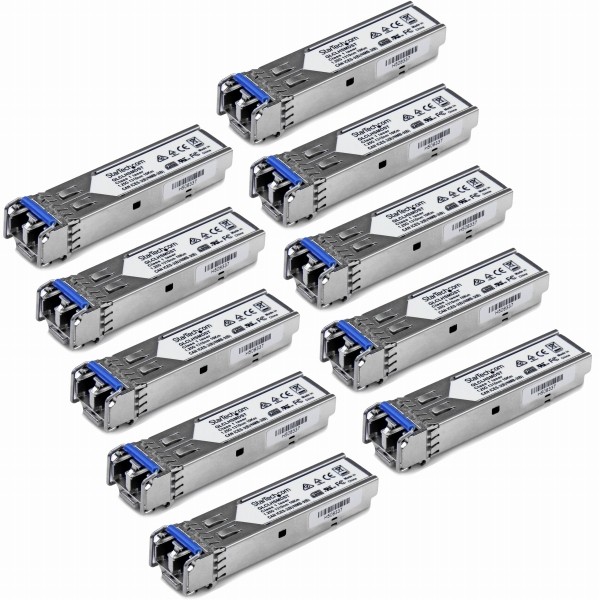 SFPモジュール10個入りパックCisco製GLC-LH-SMD互換1000BASE-LX/LH準拠光トランシーバ