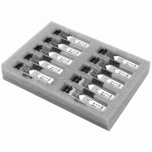 SFPモジュール10個入りパックCisco製GLC-SX-MM互換1000BASE-SX準拠光トランシーバ