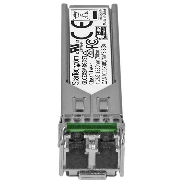 SFPモジュールCisco製GLC-ZX-SM-RGD互換1000BASE-ZX準拠光トランシーバ