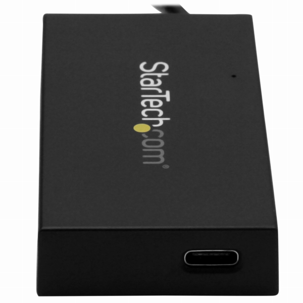4ポートUSB3.0ハブUSBA-3xUSBA(高速充電対応)/1xUSB-C電源アダプタ付属USBType-Cポート搭載USBハブ