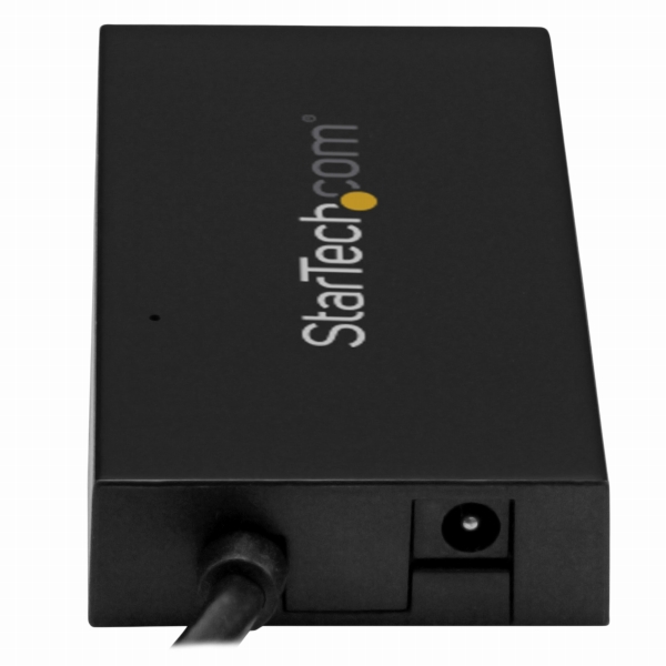 4ポートUSB3.0ハブUSBA-3xUSBA(高速充電対応)/1xUSB-C電源アダプタ付属USBType-Cポート搭載USBハブ