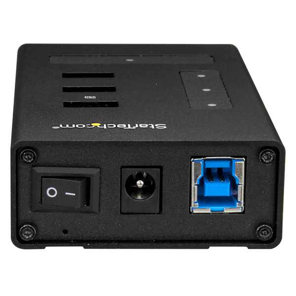 4ポートUSBハブ金属ケースUSB-A-3xUSB-A/1xUSB-CUSB3.1Gen1(5Gbps)産業用USBハブ