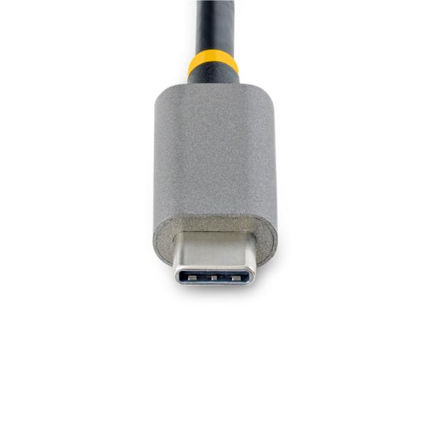 USB3.0ハブ/Type-C接続/有線LANアダプター内蔵/USB3.2Gen15Gbps/3xUSB-A/バスパワー/30cmホストケーブル/USB-C-USB-Aハブ/USB-Cスプリッター