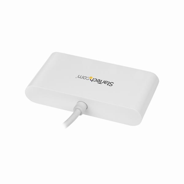 USB-C接続4ポートUSB3.0ハブUSBType-C-4xUSB-AUSBバスパワー対応ホワイト