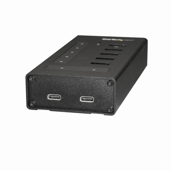 USBType-Cコネクタ搭載7ポートUSBハブ金属ケースUSB-C-5xUSB-A/2xUSB-CUSB3.1Gen1(5Gbps)産業用USBハブ