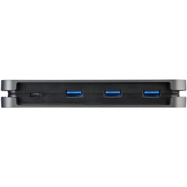 4ポートUSB-Cハブ/1xUSB-C&3xUSB-A/5GbpsUSB3.2/3.1Gen1準拠Type-Cハブ/バスパワー対応/28.5cmケーブル