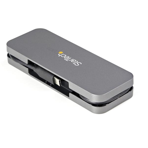 4ポートUSB-Cハブ/4xUSB-A/5GbpsUSB3.2/3.1Gen1準拠Type-Cハブ/バスパワー対応/28.5cmケーブル