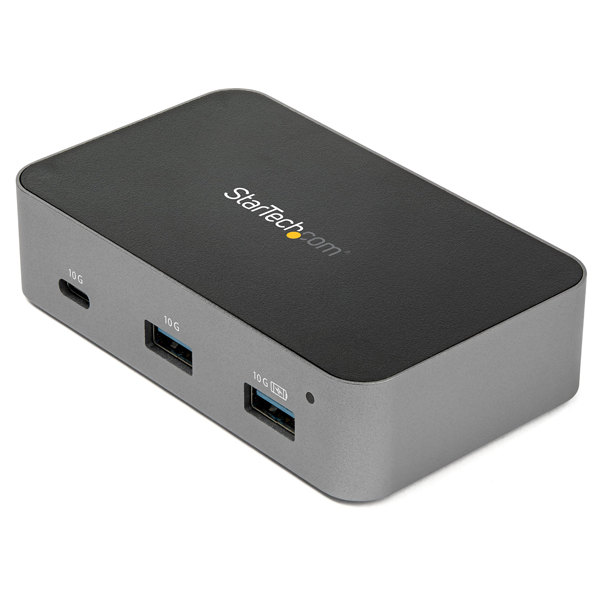 3ポートUSBType-Cハブ10Gbps2xUSB-A/1xUSB-C有線LANポート専用ACアダプタ付属