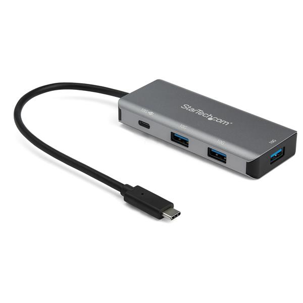 4ポートUSBType-CハブUSBPD対応ポート10Gbps3xUSB-A/1xUSB-C25cmホストケーブル