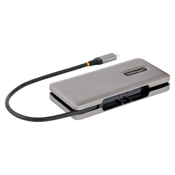 USB-Cハブ/4ポート/1xUSB-A&3xUSB-C/10GbpsUSB3.1/3.2Gen2/Thunderbolt3/4対応/バスパワー