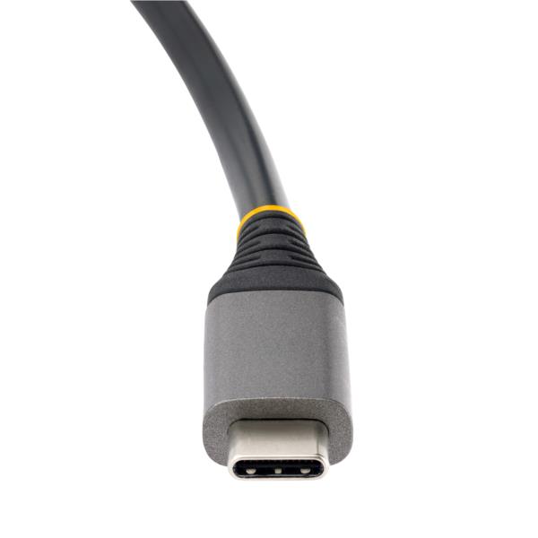 USB-Cハブ/4ポート/1xUSB-A&3xUSB-C/10GbpsUSB3.1/3.2Gen2/Thunderbolt3/4対応/バスパワー