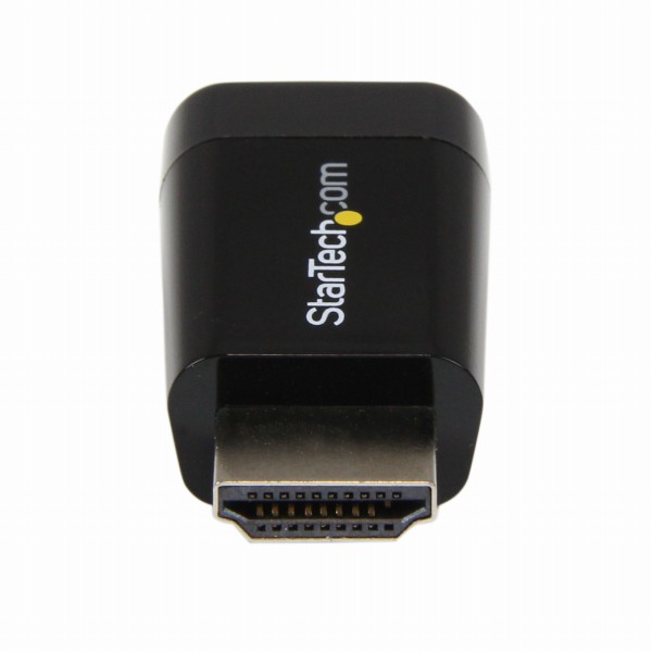 コンパクトHDMI-VGA変換アダプタ/コンバータ(Chromebook/Ultrabook/ノートパソコンに最適)HDMIオス-アナログRGB(D-Sub15ピン)メス変換コネクタ1920x1200/1080p
