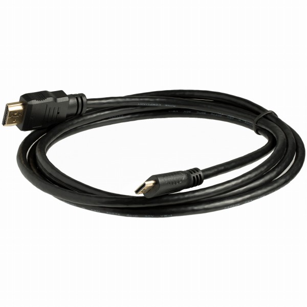 イーサネット対応ハイスピードHDMIケーブル2mHDMI(タイプA)-MiniHDMI(タイプC)オス/オス