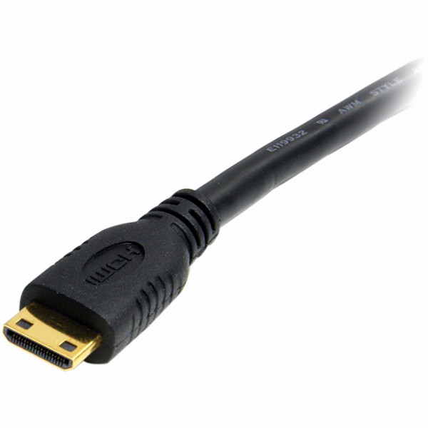 イーサネット対応ハイスピードHDMIケーブル2mHDMI(タイプA)-MiniHDMI(タイプC)オス/オス