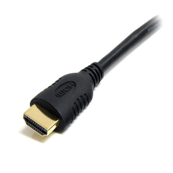 ハイスピードHDMI-ミニHDMI変換ケーブル50cm/HDMIオス-MiniHDMIオス/HDMIタイプA-HDMIタイプC/イーサネット対応