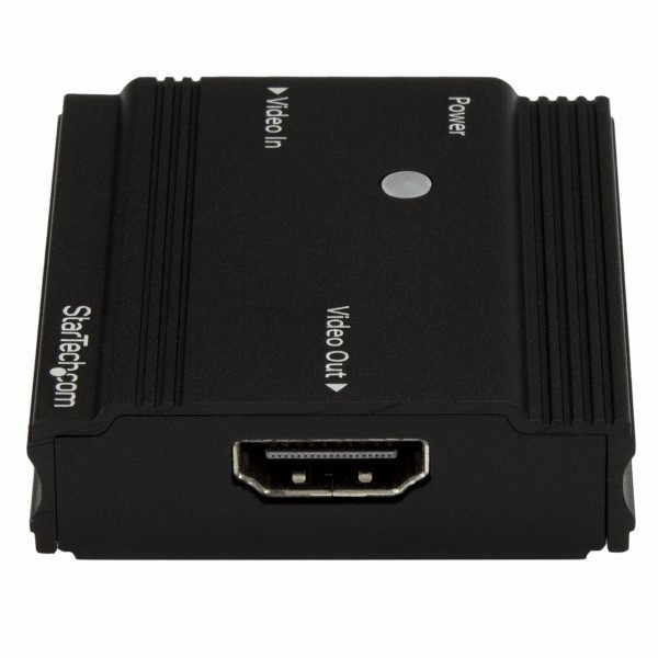 4K対応HDMIリピーター(信号増幅器・イコライザー内蔵)HDMI延長器4K/60Hzで最大10m4K/30Hzで最大25m