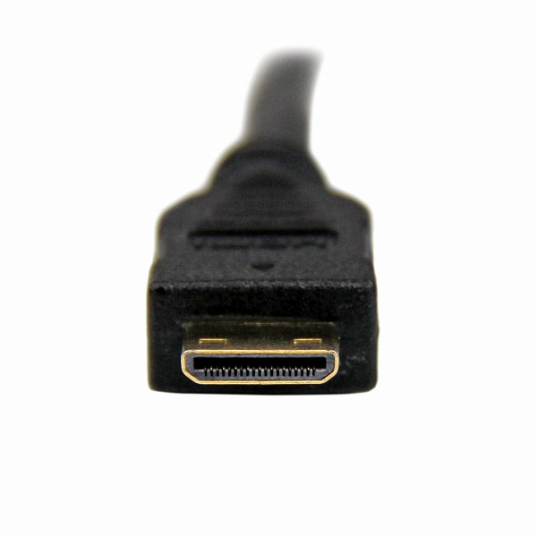 MiniHDMI-DVI-D変換ケーブル2mミニHDMI(19ピン)オス-DVI-D(19ピン)オス1920x1200