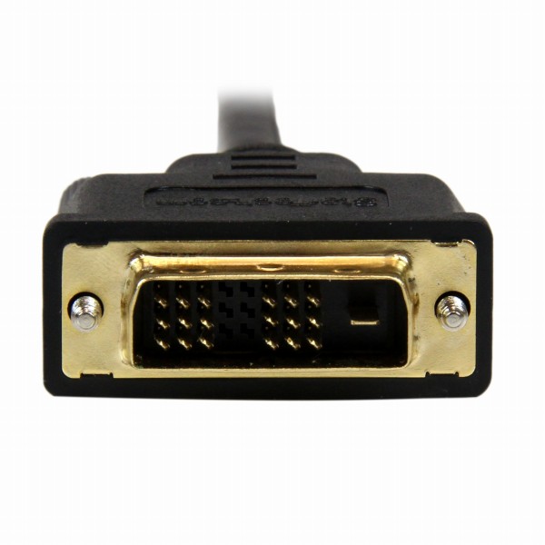 MicroHDMI-DVI-D変換ケーブル1mマイクロHDMI(19ピン)オス-DVI-D(19ピン)オス1920x1200
