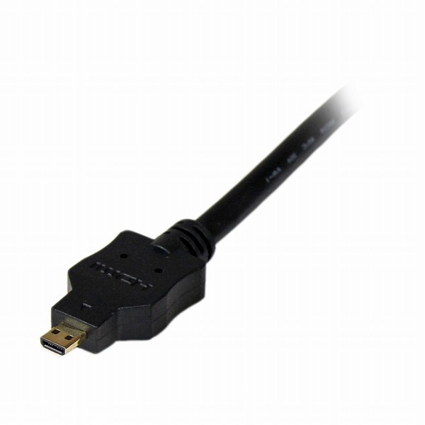MicroHDMI-DVI-D変換ケーブル2mマイクロHDMI(19ピン)オス-DVI-D(19ピン)オス1920x1200