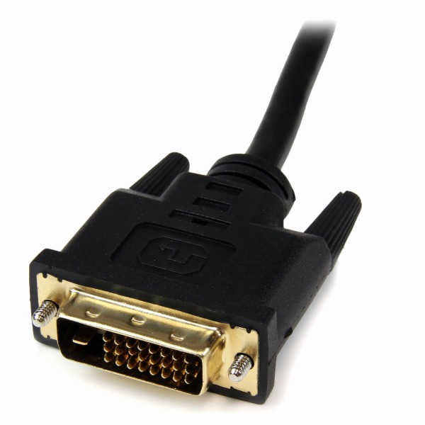 HDMI-DVI-D変換ケーブルアダプタ20cmHDMIメス-DVIオス1920x1200