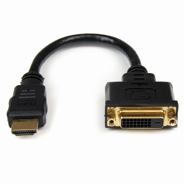 20cmHDMI-DVI-D変換ケーブルHDMI(19ピン)オス-DVI-D(25ピン)メス