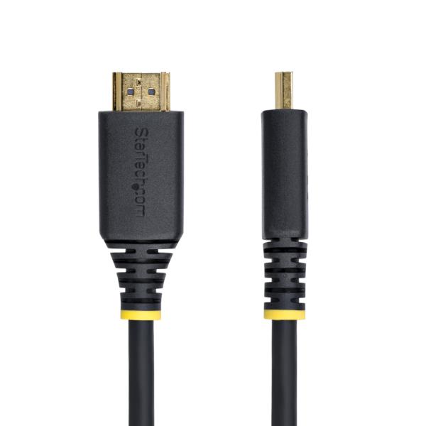HDMI 2.1ケーブル/1m/8K60Hz/48Gbps/HDR10+ eARC/柔らか/TV モニター接続用