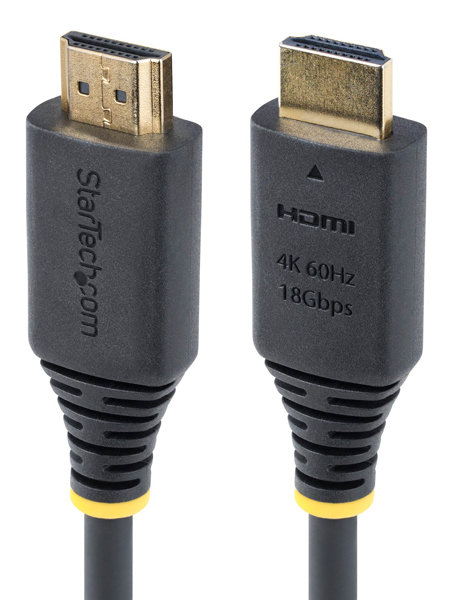 HDMI 2.0ケーブル/3m/4K60Hz 1440p 144Hz/Premium HDMI/TV パソコン接続