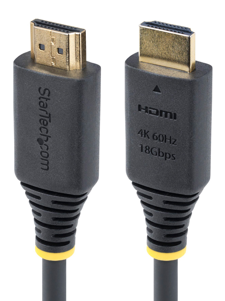 HDMI 2.0ケーブル/1.5m/4K60Hz 1440p 144Hz/Premium HDMI/TV パソコン接続