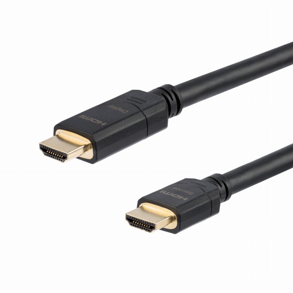 20mハイスピードHDMIアクティブケーブル(信号増幅回路内蔵)4K対応HDMI(オス)-HDMI(オス)ケーブルウルトラ/UltraHD4K2K解像度対応ブラック
