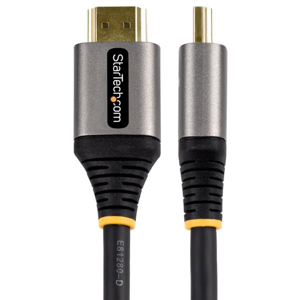 8K対応HDMI2.1ケーブル/50cm/48Gbps対応ウルトラハイスピードHDMIケーブル/8K60Hz&4K120Hz/HDR10+eARC対応/HDMI認証ケーブル/柔軟なTPE被覆材