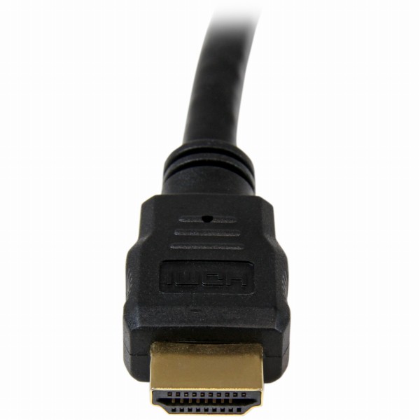 0.5mハイスピードHDMIケーブル4K対応HDMI(オス)-HDMI(オス)ケーブルウルトラ/UltraHD4K2K解像度対応ブラック