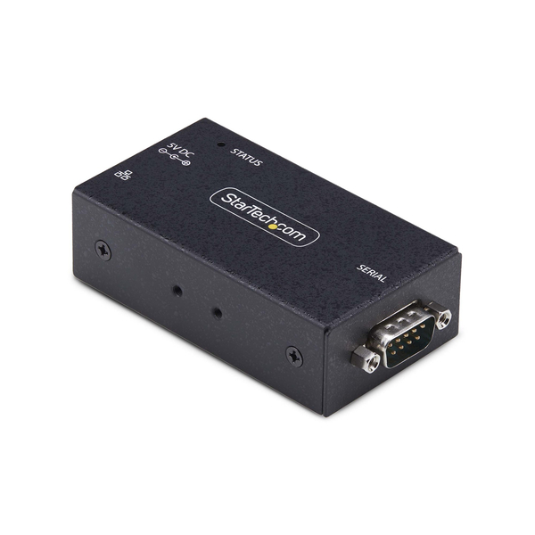 シリアル変換デバイスサーバー/1ポート/RS-232C - イーサネット接続/DB9 LAN ネットワーク変換アダプター