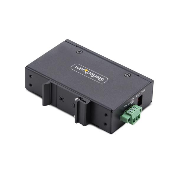 イーサネットスイッチ/アンマネージド/5ポート/産業用/1Gbps ギガビット/-40~+75度/9~60V DC