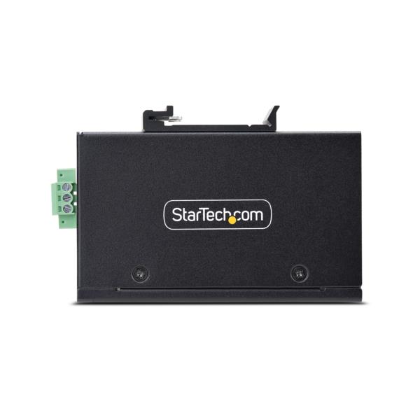 イーサネットスイッチ/アンマネージド/5ポート/産業用/1Gbps ギガビット/-40~+75度/9~60V DC
