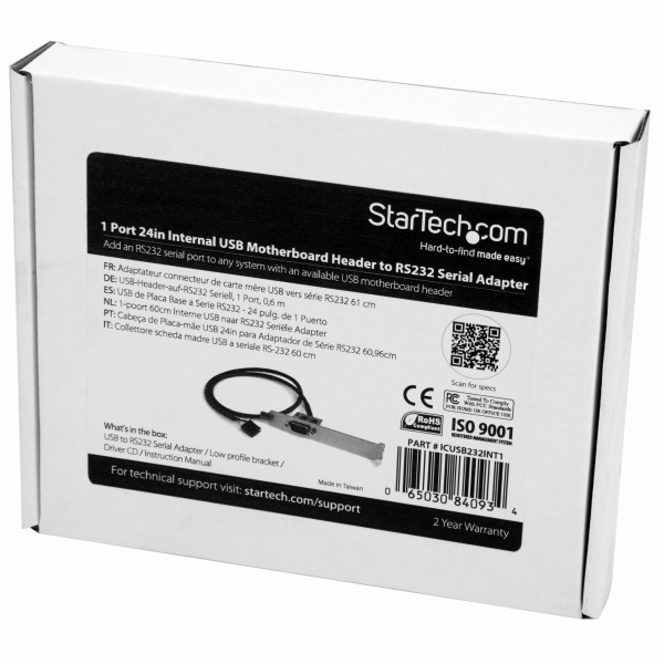 60cmM/B内部USBピンヘッダーRS232Cシリアル変換アダプタ(スロットカバー付)マザーボード内蔵USB2.0ピンヘッダ(10ピン)メス-DB-9(9ピン)オス