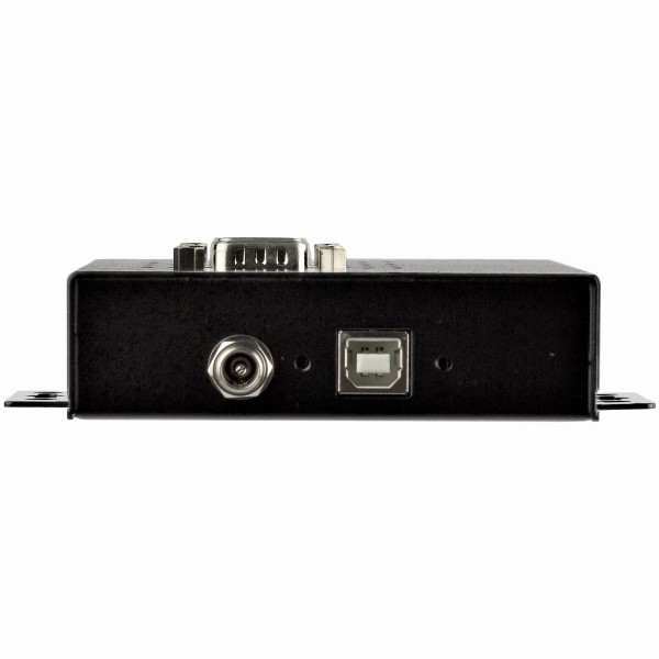 USB-4ポートシリアル変換アダプタRS232/RS422/RS485に対応15kVESD保護機能IP30準拠メタルケースDINレール/ウォールマウント対応