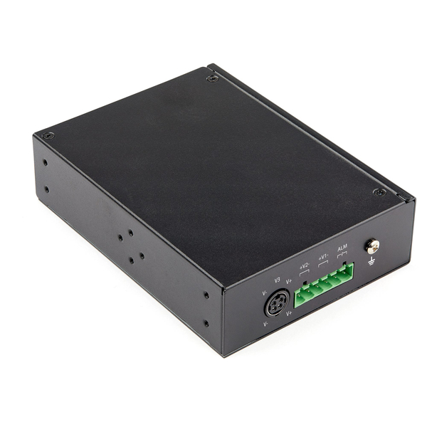 イーサネットスイッチ/産業用/30W PoE+給電/4ポートRJ45 + 2ポートSFPスロット/ギガビット対応