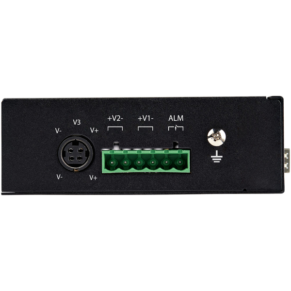 イーサネットスイッチ/産業用/30W PoE+給電/4ポートRJ45 + 2ポートSFPスロット/ギガビット対応