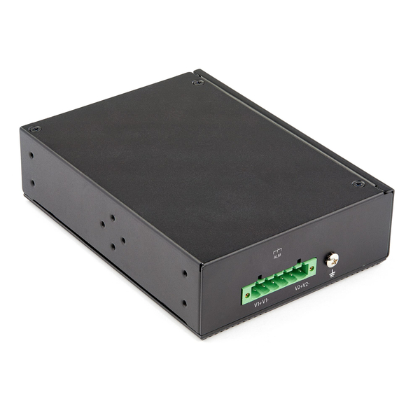 イーサネットスイッチ/産業用/アンマネージド/30W PoE+給電/8ポート RJ45/ギガビット対応/壁面取付け可能