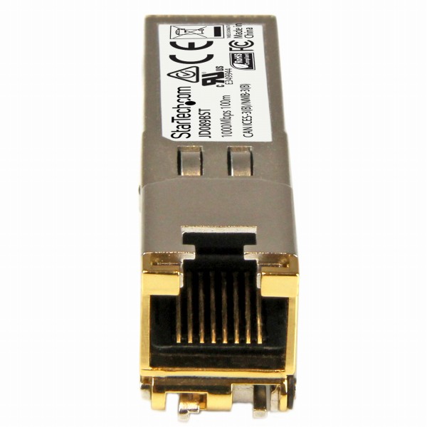 SFPモジュール／HPE JD089B互換／1000BASE-T RJ-45銅線トランシーバー／100m