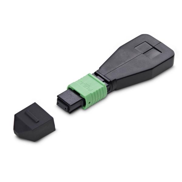 光ファイバーループバックプラグ/MPOシングルモード/9/125/MPO-8 メス/APC/光通信テスト用アダプター