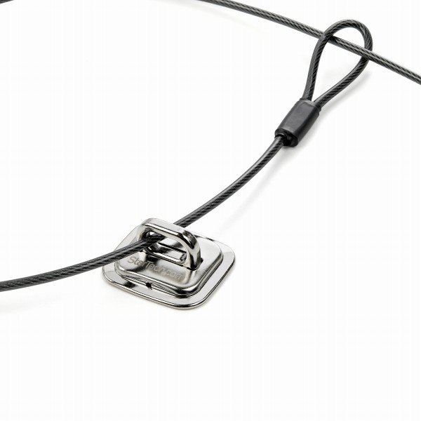 ノートパソコン盗難防止アンカーポイントセキュリティワイヤーロックを固定スチール製