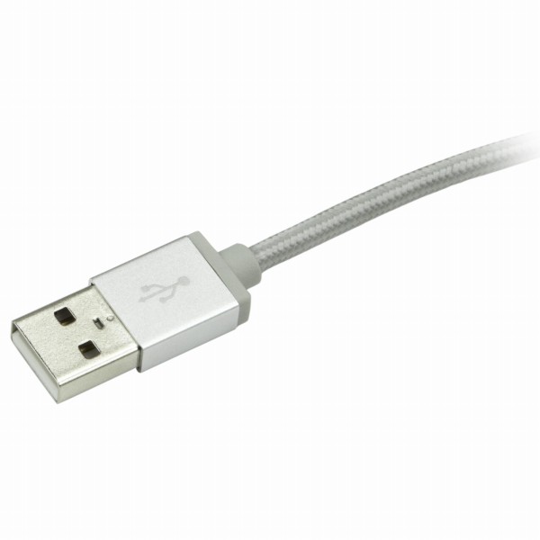 iPhone/アイフォン/スマホ対応マルチ充電チャージングケーブル(1m)USB-A-Applelightning/USBType-C/USBMicro-BUSB2.0準拠