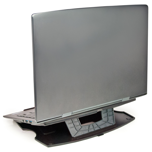 ノートPCパソコンスタンド6段階の角度調整が可能コンパクトプラットフォーム(287mmx210mm)タブレット(9-12インチ)にも対応