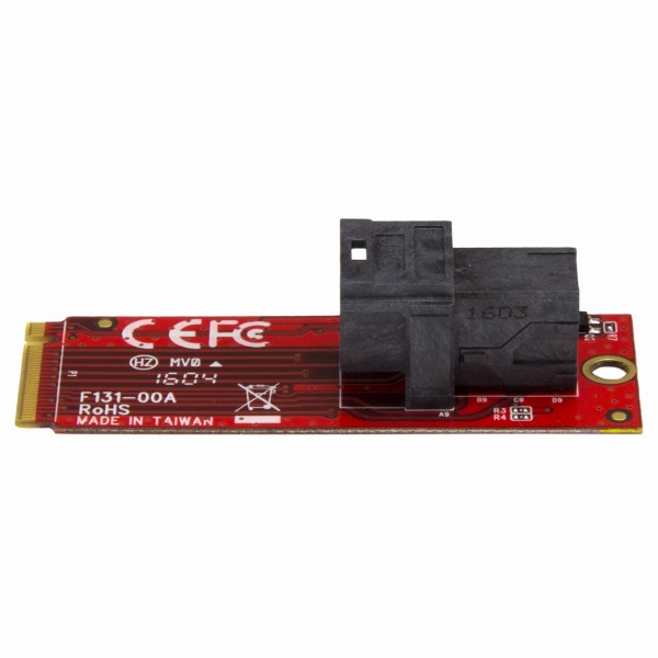 U.2(SFF-8643)-M.2PCIExpress3.0x4ホストアダプタカード2.5インチU.2NVMeSSD対応