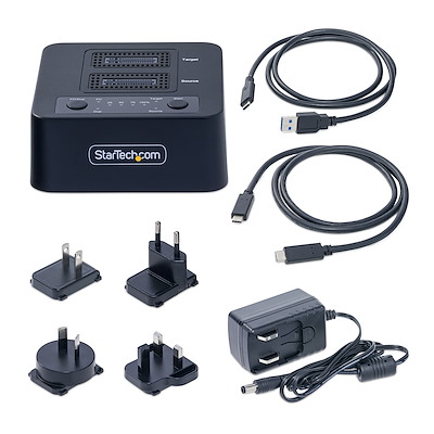 M.2 NVMe SSDスタンド/1対1/独立型 コピー機/USB接続対応/デュアルベイ クローン デュプリケーター