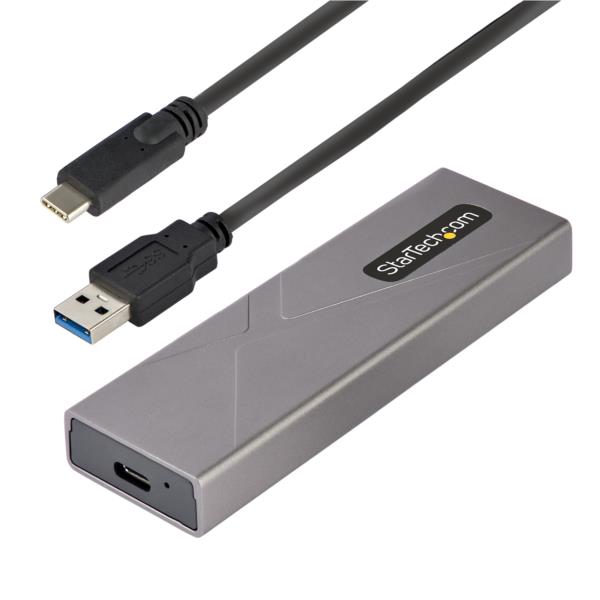 USB-C10Gbps-M.2NVMe&M.2SATASSD外付けケース/対応外形サイズ：2230224222602280/USBType-C&Aホストケーブル付属