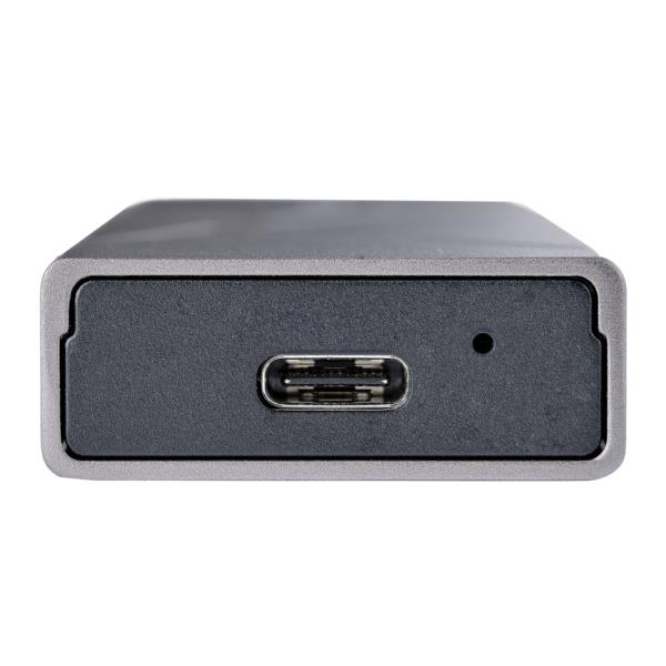 USB-C10Gbps-M.2NVMe&M.2SATASSD外付けケース/対応外形サイズ：2230224222602280/USBType-C&Aホストケーブル付属