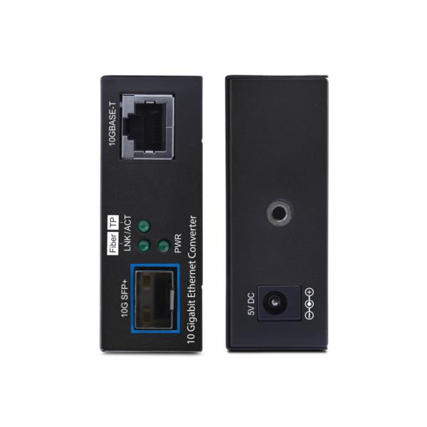 光メディアコンバーター/RJ45 - 10GBASE-X SFP+変換/10G対応/シングル マルチモード